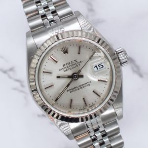 Classic Ladies Steel & 18ct White Gold Rolex Datejust 69174 - Rolex Box & Papers
