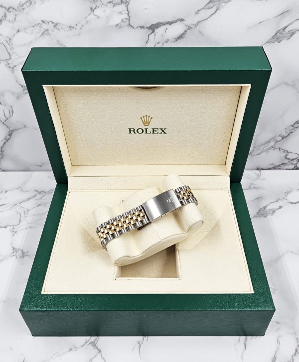 Gents Steel & Gold Rolex Datejust 36mm Silver Jubilee Diamond Dial - Papers. - Image 13