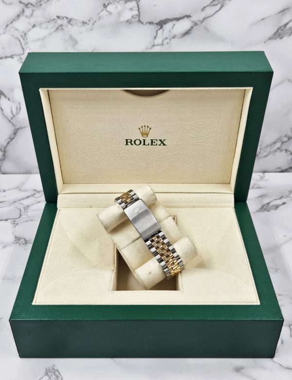 Mens Rolex Datejust in Steel & Gold with Stunning Champagne Jubilee Dial - Box & Papers ! - Image 10