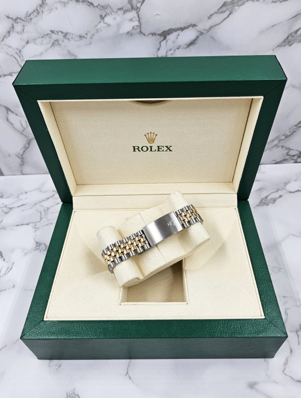 Gents Steel & Gold Rolex Datejust 16233, Pink MOP Diamond Dial with Box & Papers. - Image 13
