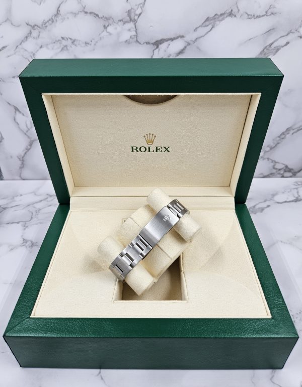 Gents 34mm Rolex Oyster Perpetual Date - Blue Diamond Dial - Image 10