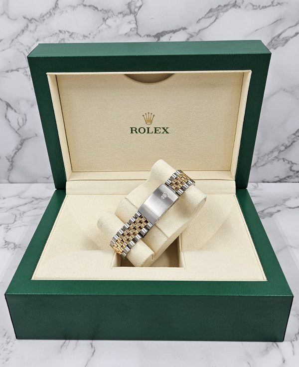 Gents Rolex Datejust 36mm with PINK Jubilee Diamond Dial - Box and Papers. - Image 9