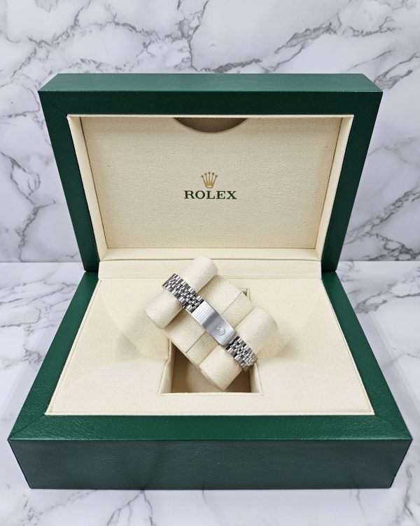 Ladies Rolex Datejust in Steel & White Gold with Chocolate Diamond Dial Box / Paper - Image 9