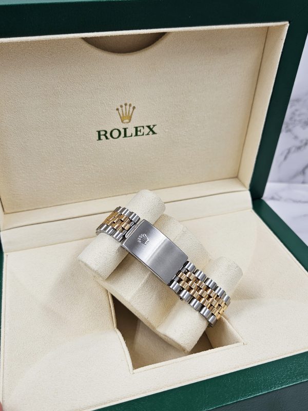 Mens Steel & Gold Rolex Datejust with Jubilee Diamond Dial & Diamond Bezel - B+P - Image 10