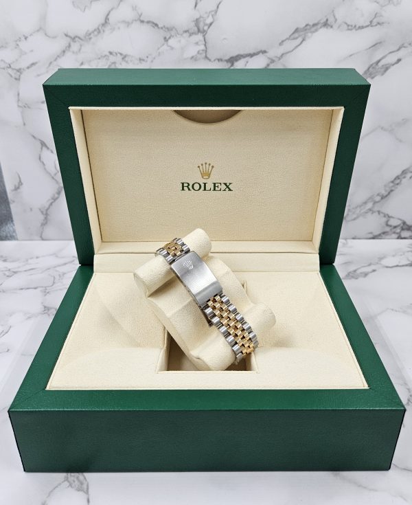 Mens Steel & Gold Rolex Datejust with Jubilee Diamond Dial & Diamond Bezel - B+P - Image 12