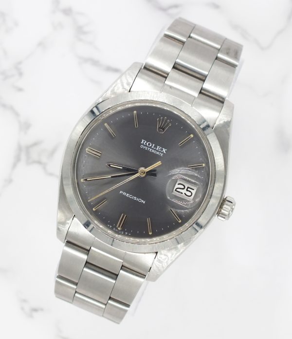 Gents Vintage 34mm Rolex OysterDate Precision 6694 - 1978 - Image 3