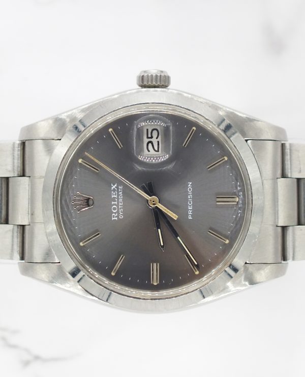 Gents Vintage 34mm Rolex OysterDate Precision 6694 - 1978 - Image 5