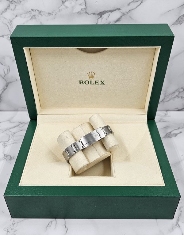 Ladies Rolex Oyster Perpetual 176200 Black & Pink Dial with Box & 2012 Card. - Image 8