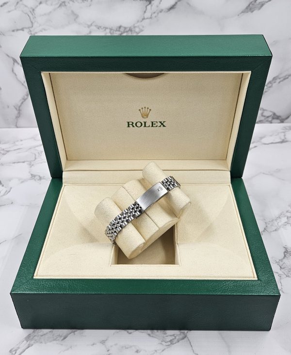 Ladies Steel & White Gold Rolex Datejust 69174 Red Diamond - with Box & Papers - Image 10