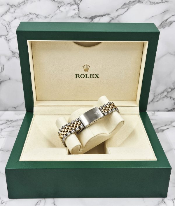 Gents Steel & Gold Rolex Datejust 16233 White Diamond Dial with Box and Papers. - Image 10
