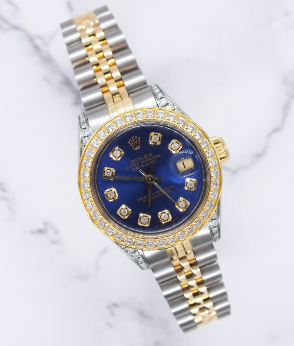 Rolex Datejust 26mm 'Fully Loaded' with Diamond Dial, Bezel & Shoulders - MINT.