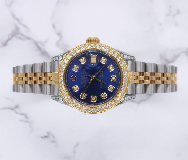 Rolex Datejust 26mm 'Fully Loaded' with Diamond Dial, Bezel & Shoulders - MINT. - Image 2