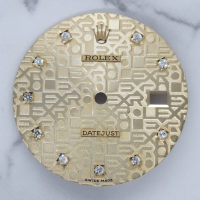 Gents 36mm Datejust Factory Champagne Jubilee Diamond Dial