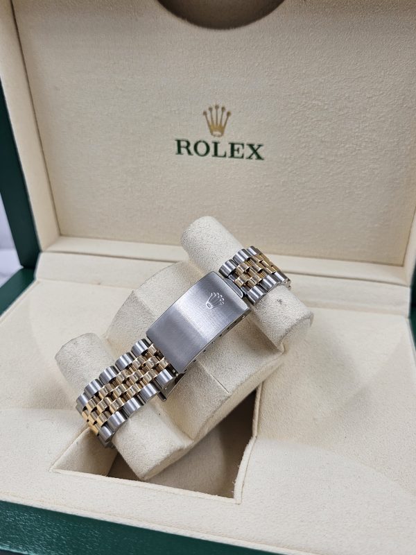 Gents Steel & Gold Rolex Datejust with Pave Ruby Dial & Diamond / Ruby Bezel. - Image 11
