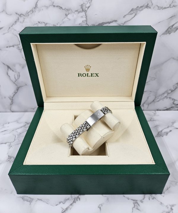 26mm Ladies Rolex Datejust with Pink MOP Diamond Dial, Bezel & Shoulders. - Image 11