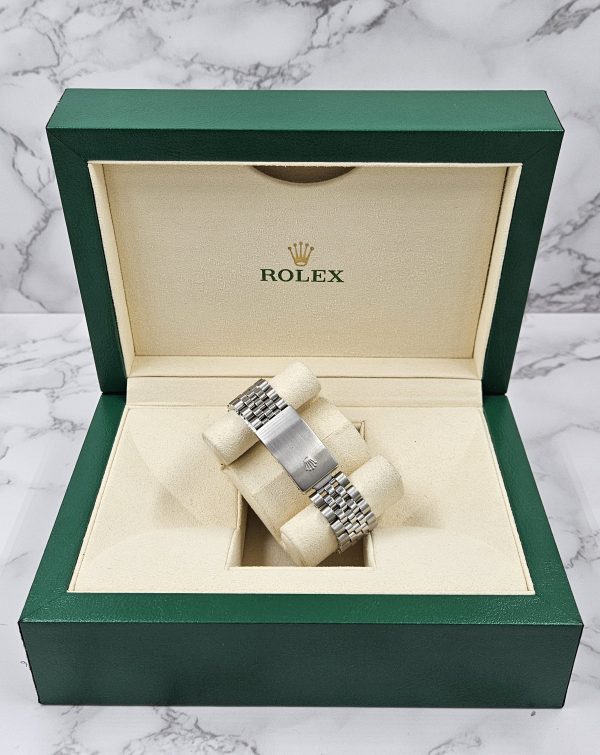 Gents Stainless Steel Rolex Datejust 'Turn-o-Graph' with Beautiful Blue Dial. - Image 10
