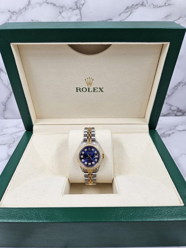 Rolex Datejust 26mm 'Fully Loaded' with Diamond Dial, Bezel & Shoulders - MINT. - Image 7