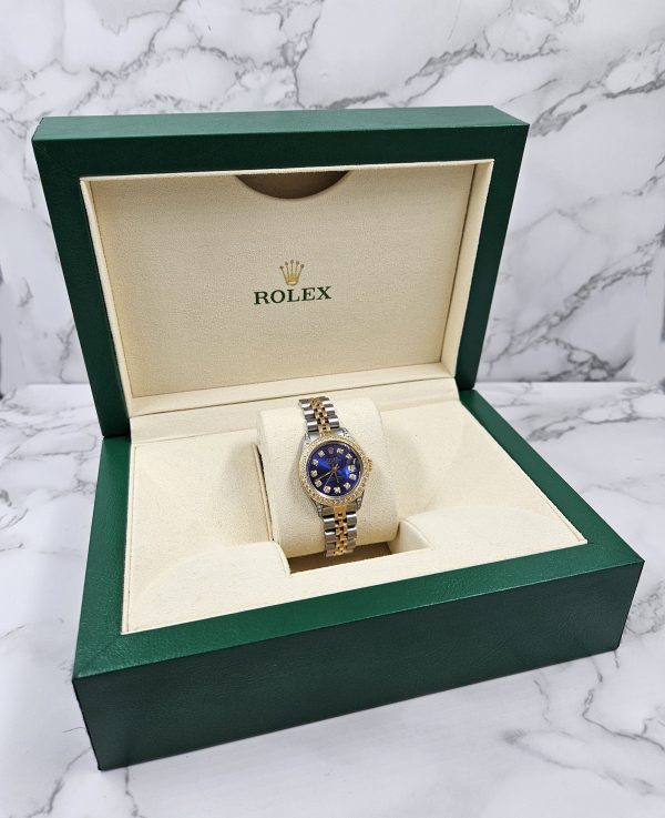 Rolex Datejust 26mm 'Fully Loaded' with Diamond Dial, Bezel & Shoulders - MINT. - Image 8