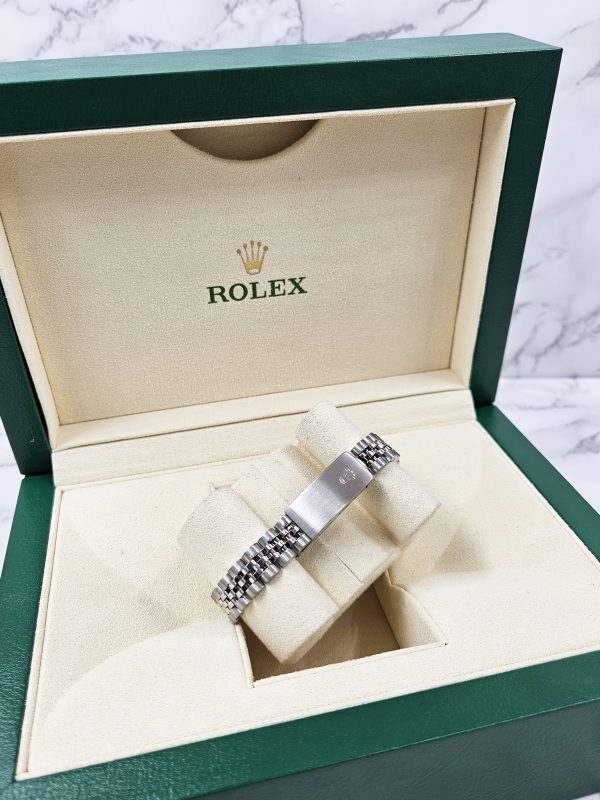 Ladies Rolex Datejust 'Fully Loaded' Pink MOP Diamond Dial, Bezel & Shoulders. - Image 10