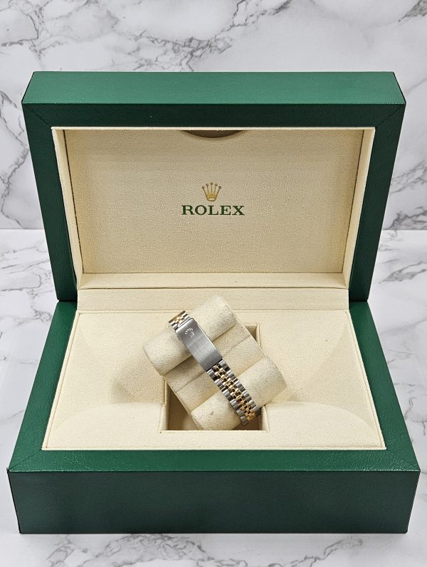 Ladies Rolex Datejust with Pink MOP Diamond Dial – BOX & PAPERS - Image 9