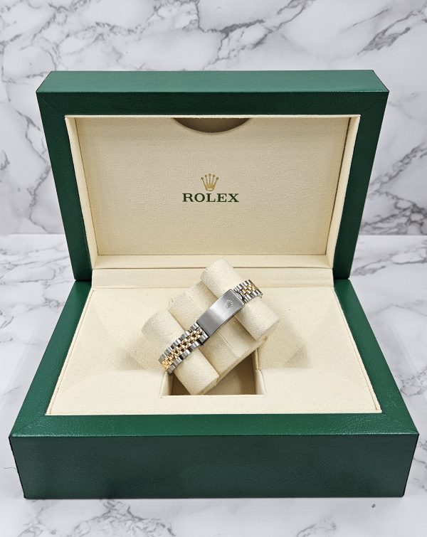 Ladies Rolex Datejust White MOP Diamond Dial & Bezel - Box and Papers - MINT. - Image 10