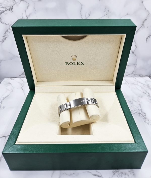 Ladies 26mm Rolex Oyster Perpetual with Diamond Dial - Boxed - Image 6
