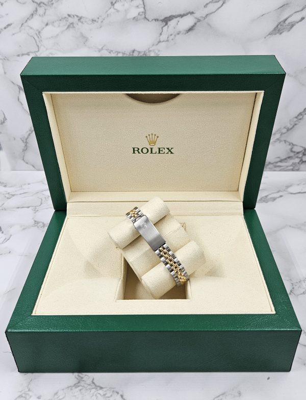 Ladies Rolex Datejust White MOP Diamond Dial & Bezel - Box and Papers - MINT. - Image 11