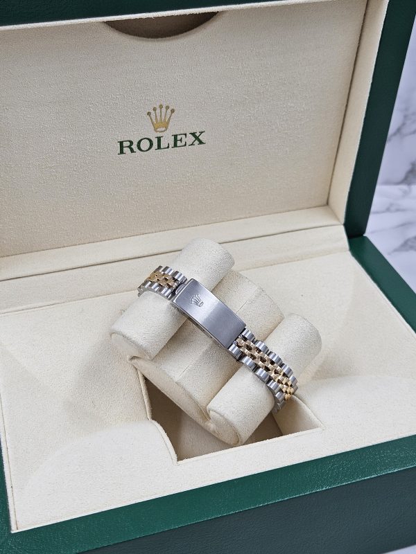Ladies Rolex Datejust White MOP Diamond Dial & Bezel - Box and Papers - MINT. - Image 12
