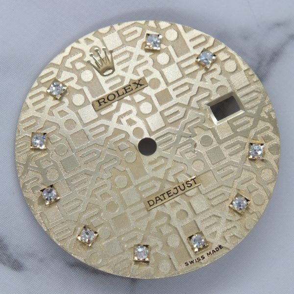 Gents 36mm Datejust Factory Champagne Jubilee Diamond Dial - Image 2