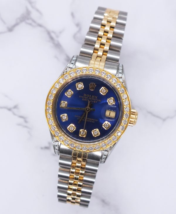 Rolex Datejust 26mm 'Fully Loaded' with Diamond Dial, Bezel & Shoulders - MINT. - Image 4