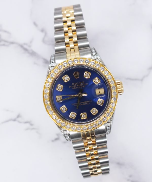 Rolex Datejust 26mm 'Fully Loaded' with Diamond Dial, Bezel & Shoulders - MINT. - Image 5