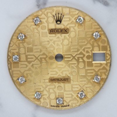 Ladies 31mm Rolex Datejust Champagne Jubilee Dial