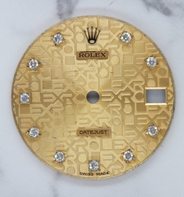 Ladies 31mm Rolex Datejust Champagne Jubilee Dial