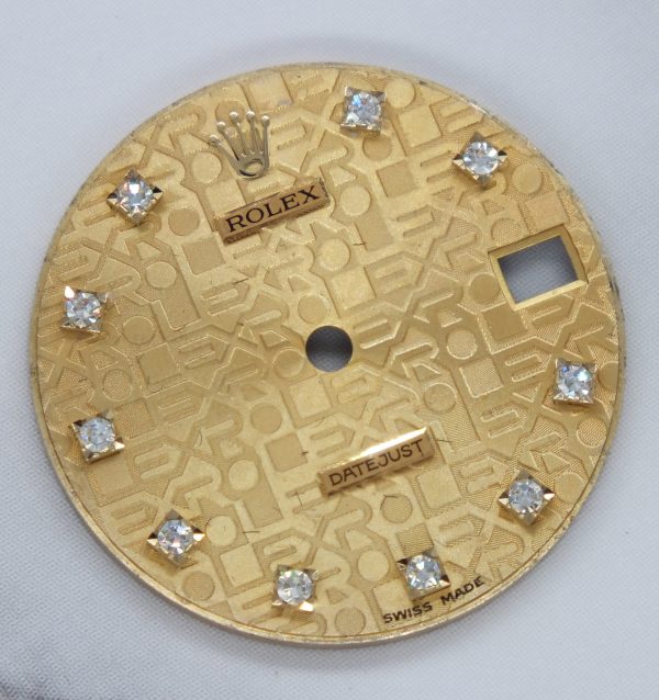 Ladies 31mm Rolex Datejust Champagne Jubilee Dial - Image 2