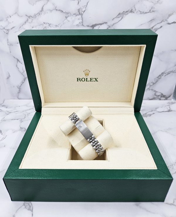 Ladies Rolex Datejust 'Fully Loaded' Pink MOP Diamond Dial, Bezel & Shoulders. - Image 8