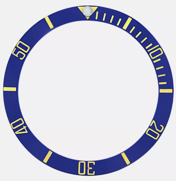 Rolex Steel & Gold Submariner Bezel Insert – 16613