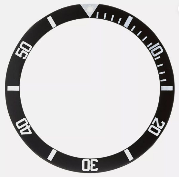 Rolex Stainless Steel Submariner Bezel Insert - 16610 16800