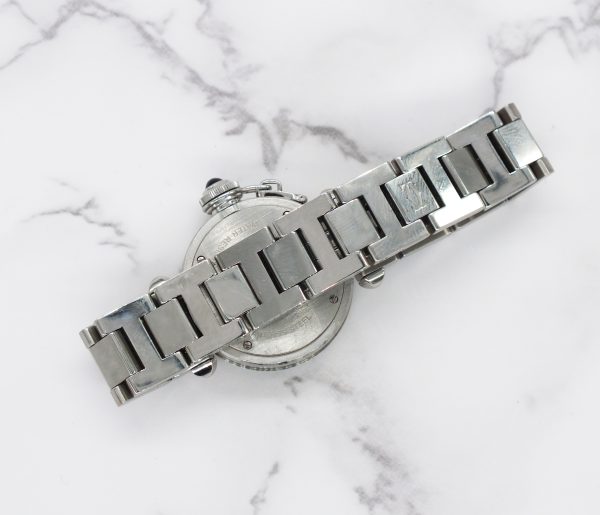 Stunning Ladies Cartier Pasha Watch with Diamond Bezel - Boxed - Image 11