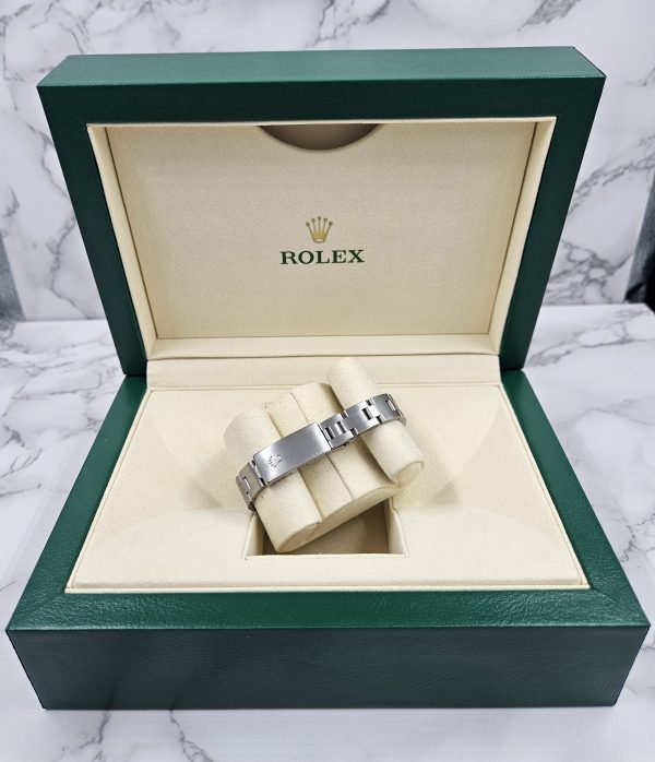 Ladies Rolex Datejust in Steel & White Gold with Diamond Dial, Bezel with Paper - Image 8