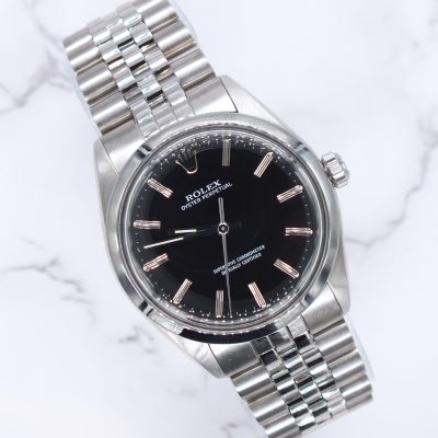 Stunning Gents Stainless Steel Rolex Oyster Perpetual Ref: 1002 - Collectors Watch