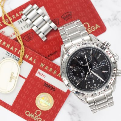 Omega Speedmaster Date Automatic Chronograph Black 39mm 3513.50.00