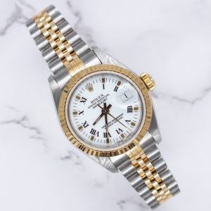 Ladies Rolex Datejust 69173 26mm with Factory 'Buckley' Dial – BOX & PAPERS