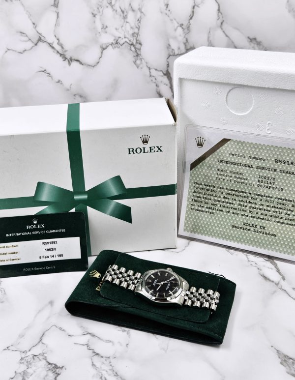 Stunning Gents Stainless Steel Rolex Oyster Perpetual Ref: 1002 - Collectors Watch - Image 9