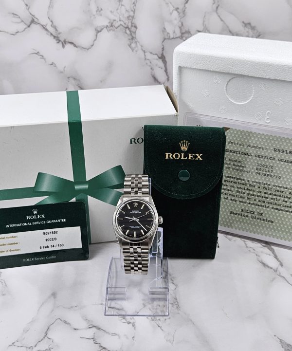 Stunning Gents Stainless Steel Rolex Oyster Perpetual Ref: 1002 - Collectors Watch - Image 11