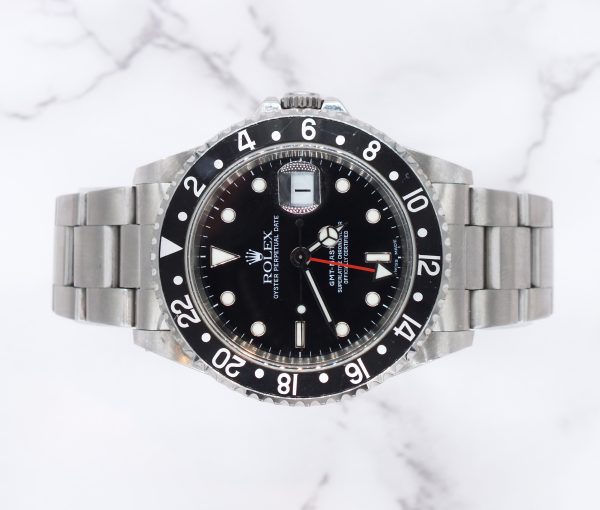 Rolex GMT Master II 'Black Kit' with 'Coke' and 'Pepsi' Bezels. - Image 2