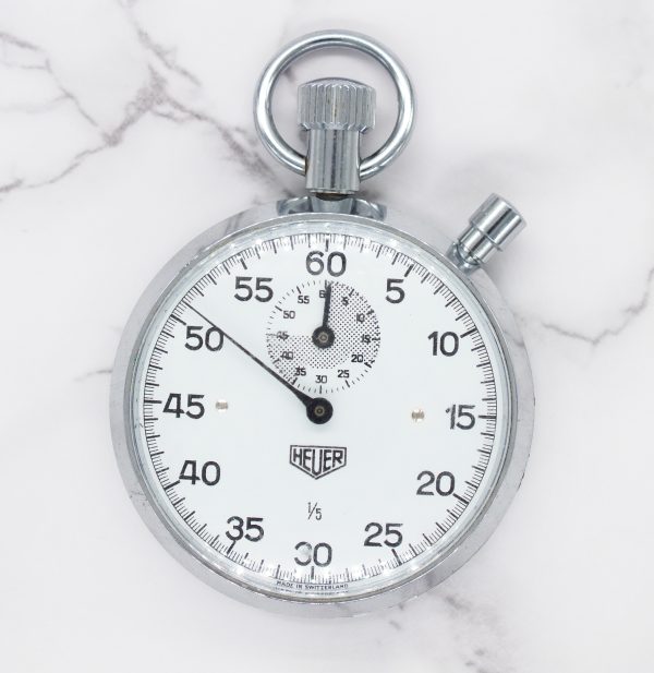 Vintage Rare Heuer (pre-Tag Heuer) Stopwatch Mechanical