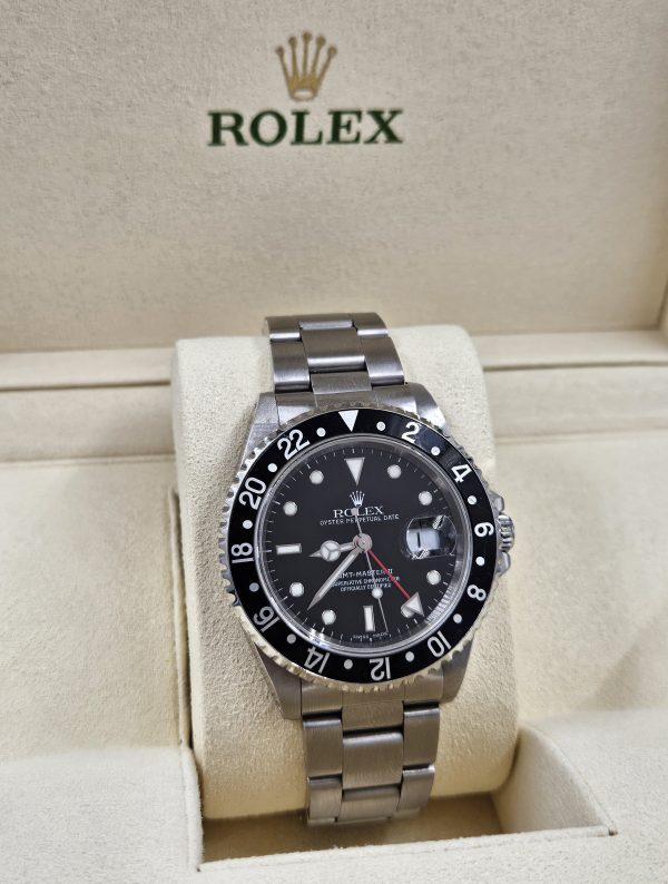 Rolex GMT Master II 'Black Kit' with 'Coke' and 'Pepsi' Bezels. - Image 7
