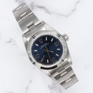 BARGAIN Rolex Ladies 26mm With Blue Dial - Box and Papers!!